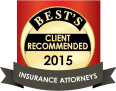 Best's Client Recommended Insurance Attorneys 2015